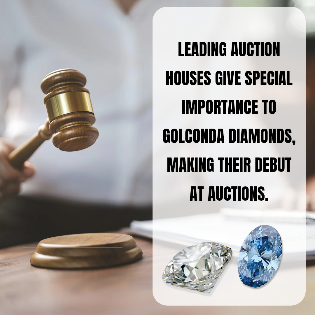 auctions for diamonds from golconda