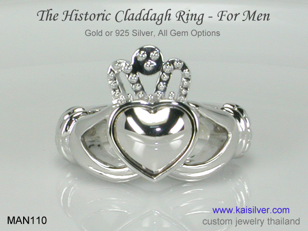 claddagh ring made in Thailand