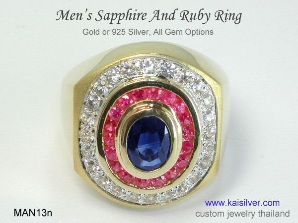 big gold ring for men 