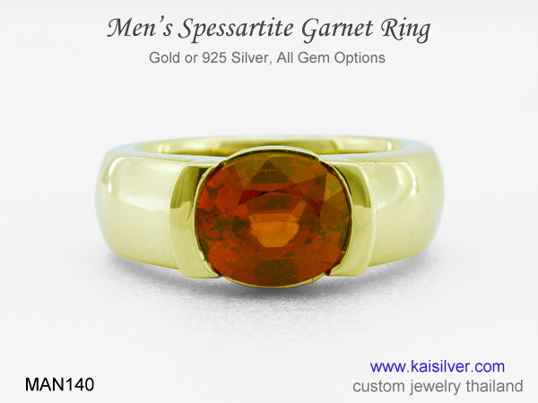 spessartine ring 